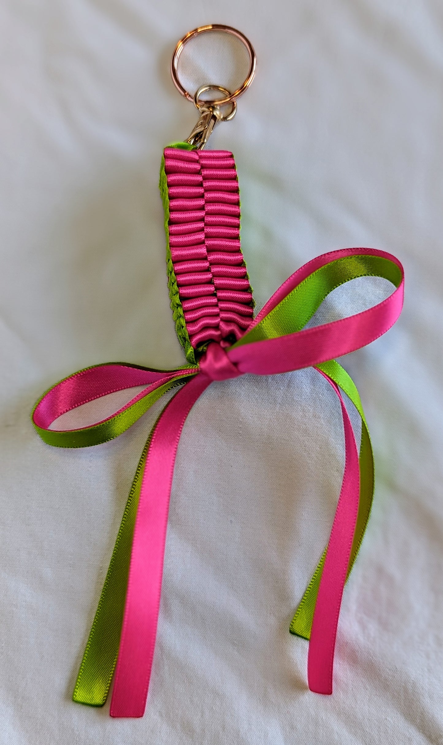 Ribbon Accordion Keychain