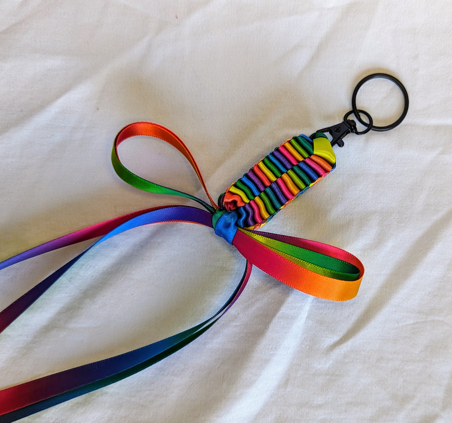 Ribbon Accordion Keychain