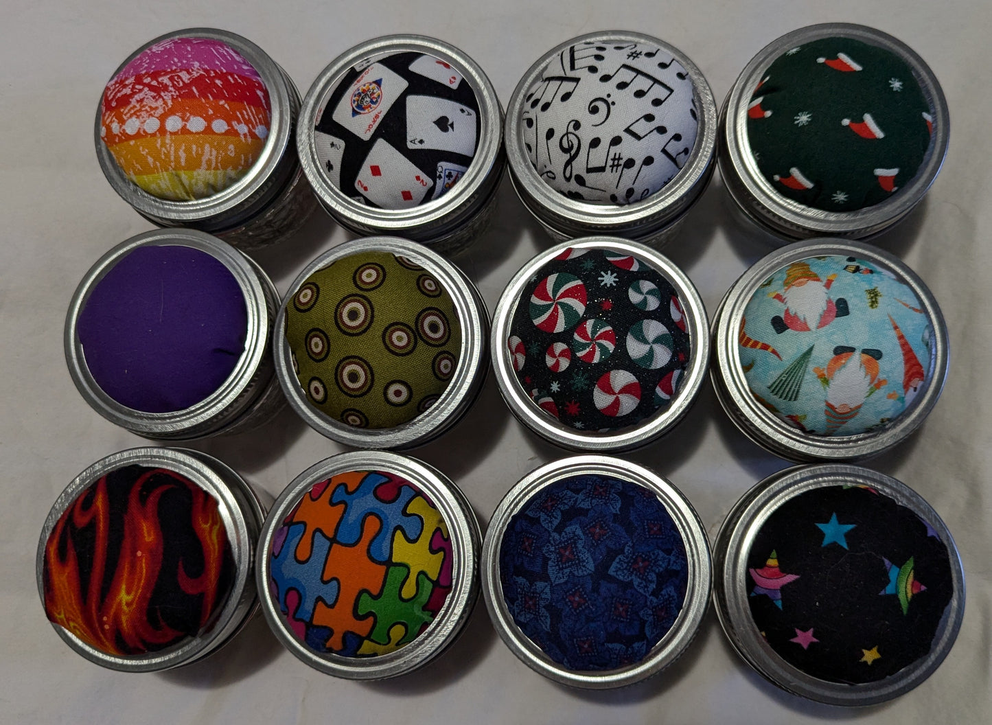 Pin Cushion Jar